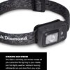 BLACK DIAMOND Astro 300 LED Headlamp, Dimmable Battery Power...