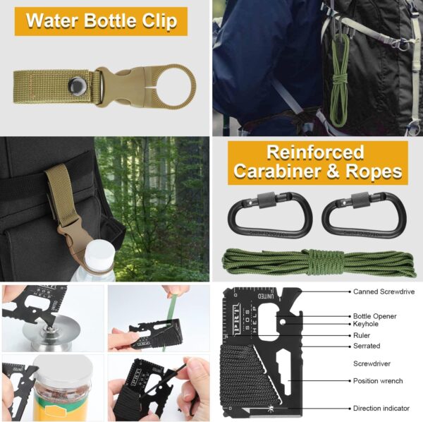 Survival Kit, Gifts for Men Dad Husband, Emergency Survival ...