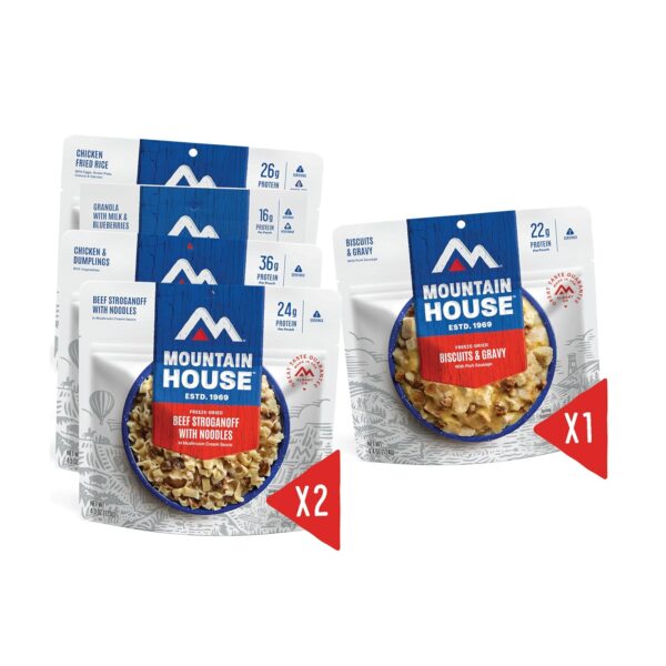 Mountain House 3-Day Emergency Food Supply | Freeze Dried Su...
