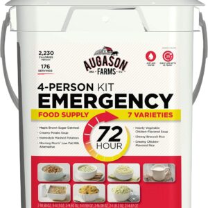 Augason Farms 72-Hour 4-Person Emergency Food Storage Kit 14...