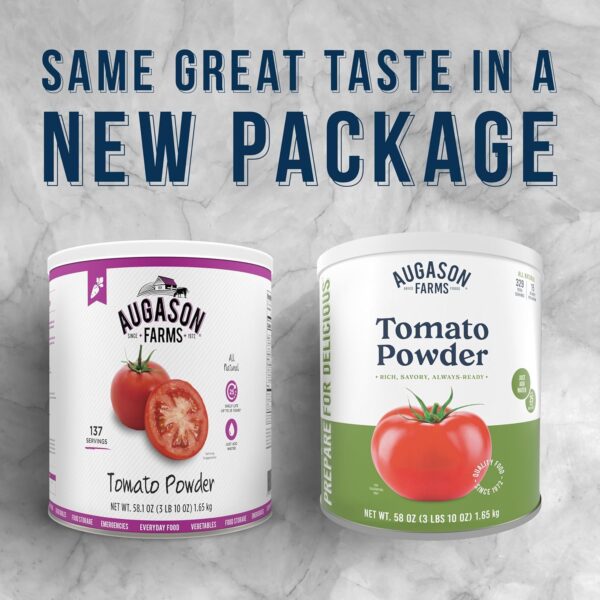 Augason Farms Tomato Powder Can, Emergency Food Supply, Ever...