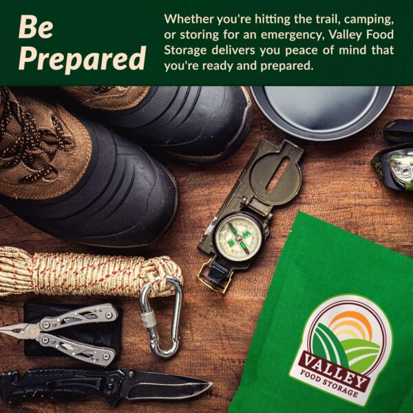 Long Term Food Supply Kit | 75g+ Daily Protein & 1,800+ Calo...