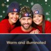 Unisex Beanie with The Light, Gifts for Men Women Husband Hi...