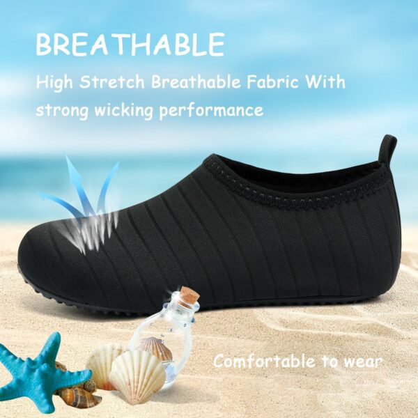 ANLUKE Kids Boys Girls Water Shoes Barefoot Aqua Socks Fast ...