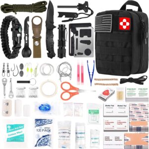 216 Pcs Survival First Aid Kits, Professional Survival Gear ...
