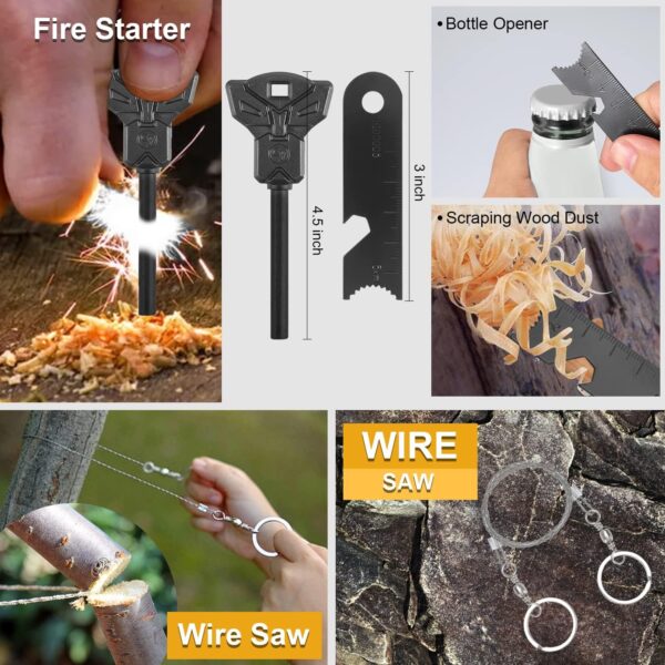Survival Kit, Gifts for Men Dad Husband, Emergency Survival ...