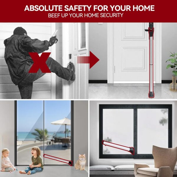 AceMining Upgraded Door Security Bar & Sliding Patio Bar, He...