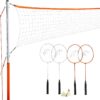 Franklin Sports Badminton Net Sets - Outdoor Backyard + Beac...