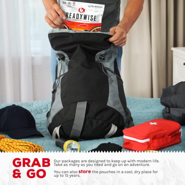 ReadyWise 3-Day, Emergency Food Supply, 10L Dry Bag with Fre...