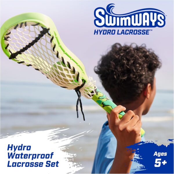 SwimWays Hydro Lacrosse, Blue, Outdoor Games for Adults & Ki...