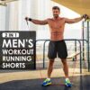 NIMOJIRO Men's 2 in 1 Running Shorts Workout Athletic Traini...