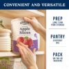 Augason Farms Dehydrated Apple Slices Can, Certified Gluten ...