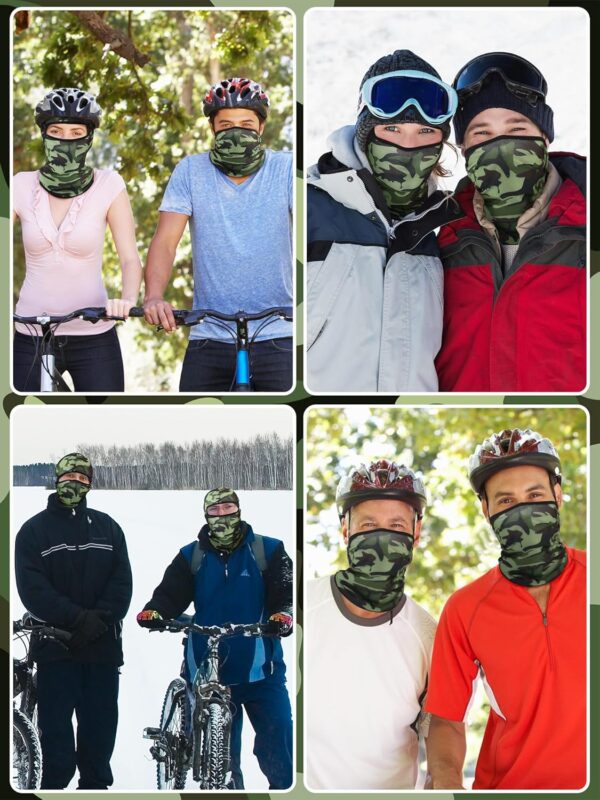 SATINIOR 6 Pcs Ski Mask Cover Balaclava Full Face Mask Summe...