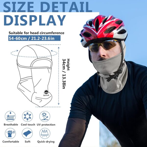 Balaclava Face Mask Sun UV Protection Breathable Full Head M...