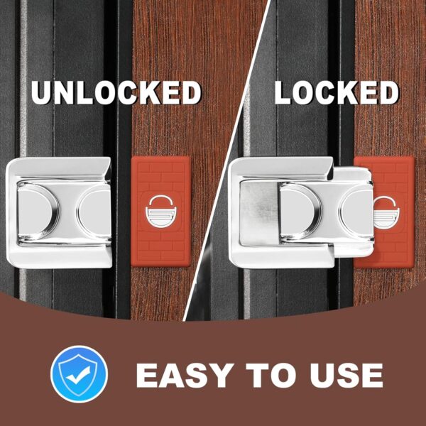 CZU Home Door Lock Security, Upgraded Safety Childproof Door...