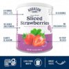 Augason Farms Freeze Dried Sliced Strawberries Can, Emergenc...