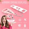 AceMining Portable Door Lock Home Security Door Locker Trave...