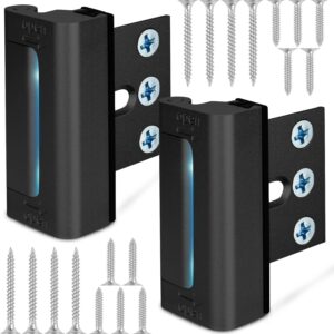 Home Security Door Reinforcement Lock, Upgraded Front Door L...