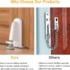 Portable Door Jammer for Travel - Door Stoppers Security Ant...