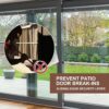BeBecome Sliding Door Security Bar，17-50 inch Adjustable Pat...