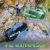 2 Pack Waterproof Lighter Outdoor Windproof Torch Lighter Du...