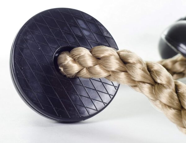 Squirrel Products 6.5 ft Climbing Rope with Platforms - Swin...