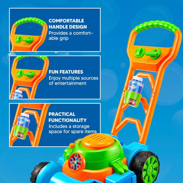 SLOOSH Bubble Lawn Mower Toddler Toys - Kids Bubble Machine ...
