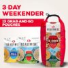 ReadyWise 3-Day, Emergency Food Supply, 10L Dry Bag with Fre...