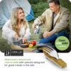 Orblue 4-in-1 Camping Utensils, 2-Pack, Portable Stainless S...