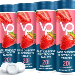 Venture Pal Chewable Electrolyte Tablets, Fast-Dissolve Suga...