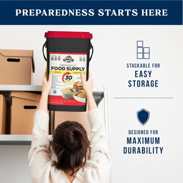 Augason Farms 30-Day 1-Person Standard Emergency Food Supply...