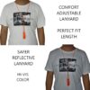 Emergency Whistles with Lanyard Safety Whistle Survival Shri...