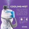 Mist N' Sip Insulated Water Misting Squeeze Bottle- 20 oz