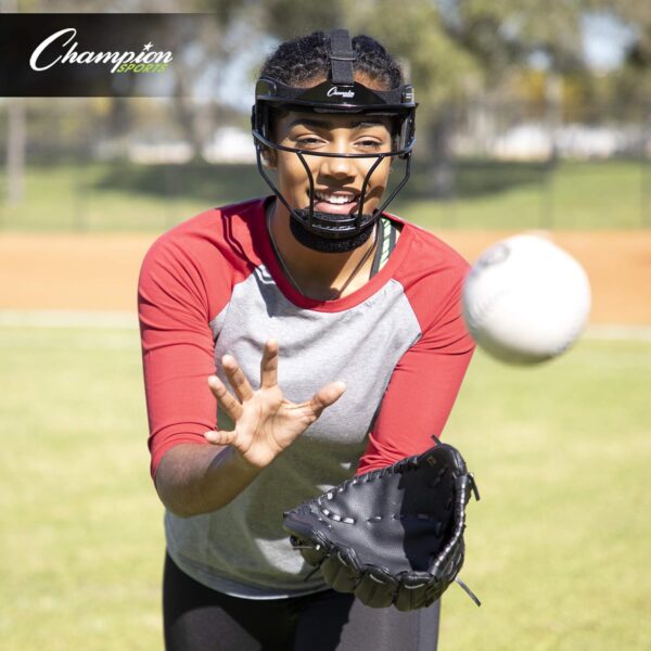 Champion Sports Steel Softball Face Mask - Classic Fielders ...