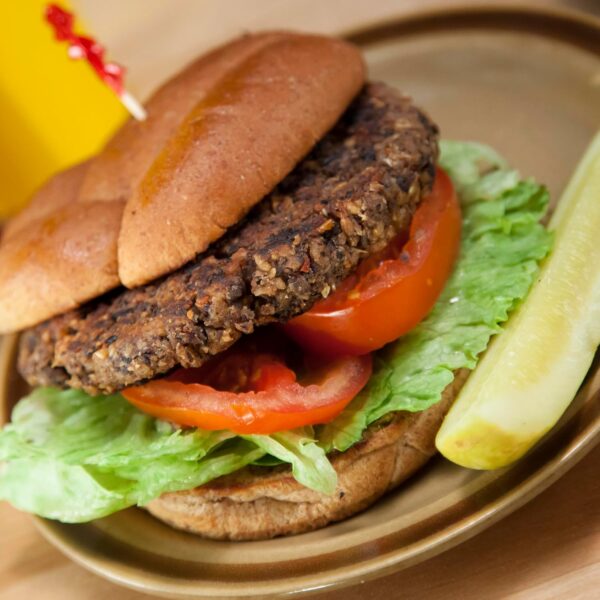 Augason Farms Black Bean Burger Mix Can, Certified Gluten Fr...
