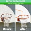 GoSports Regulation 18" Steel Basketball Rim - Choose from F...