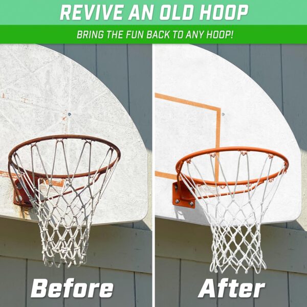 GoSports Regulation 18" Steel Basketball Rim - Choose from F...