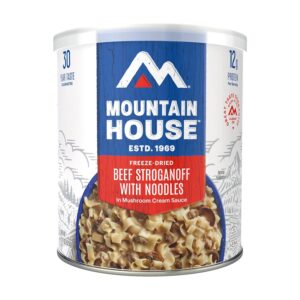 Mountain House Beef Stroganoff with Noodles #10 Can, Freeze ...
