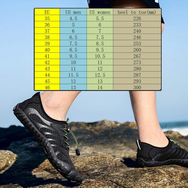 Water Shoes Mens Women Barefoot Shoes Quick Dry Aqua Outdoor...