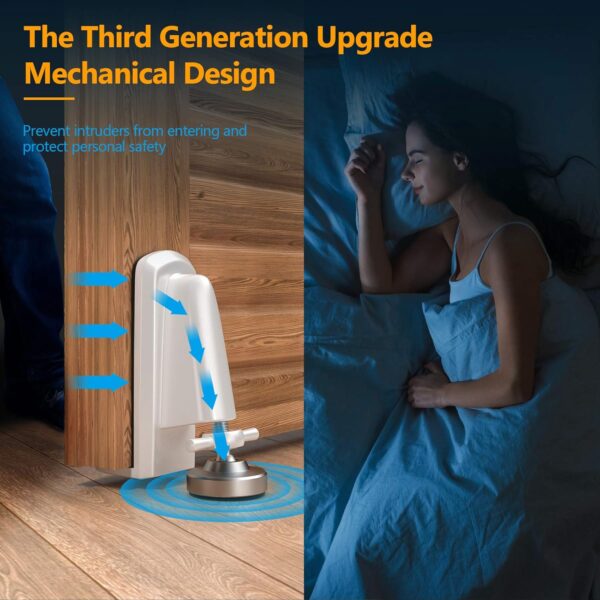 Portable Door Jammer for Travel - Door Stoppers Security Ant...