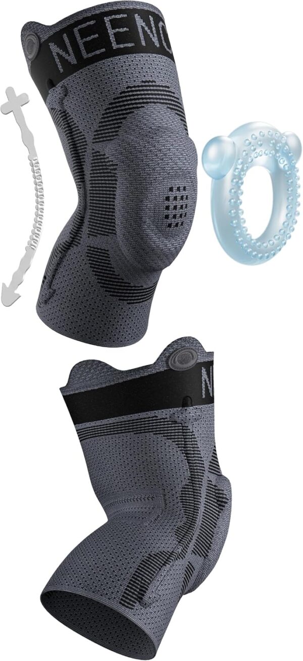 NEENCA Kids Knee Brace Sleeve, Youth Knee Compression Sleeve...