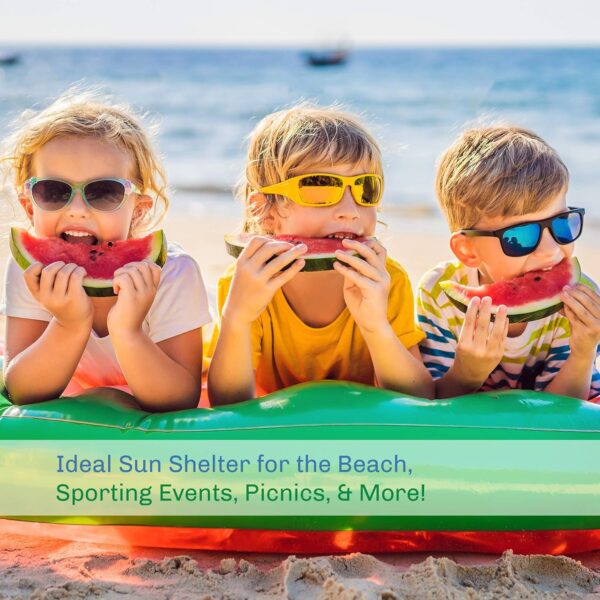 Beach Tent Sun Shelter - Sport Umbrella - UV Protection and ...