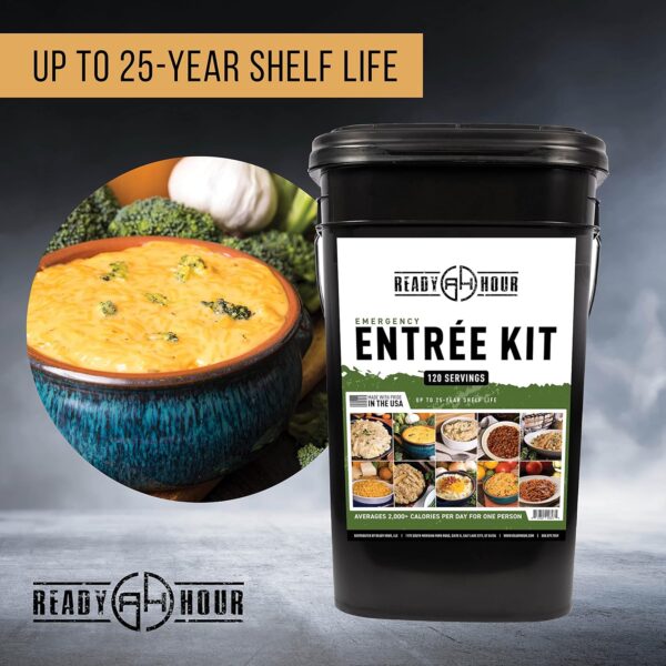 Ready Hour, Emergency Meal Entrées, Real Non-Perishable Meal...