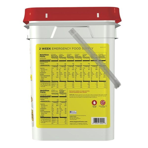 Augason Farms 2 Week 1 Person Emergency Food Supply 14 lb.