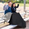BRAWNTIDE Large Outdoor Waterproof Blanket - Extra Thick Fle...
