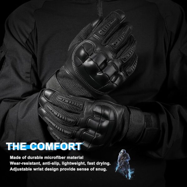 WTACTFUL Tactical Gloves for Men - Touch Screen - Airsoft Mo...