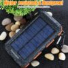 Solar Charger Power Bank, 20000mAh Portable Outdoor Waterpro...