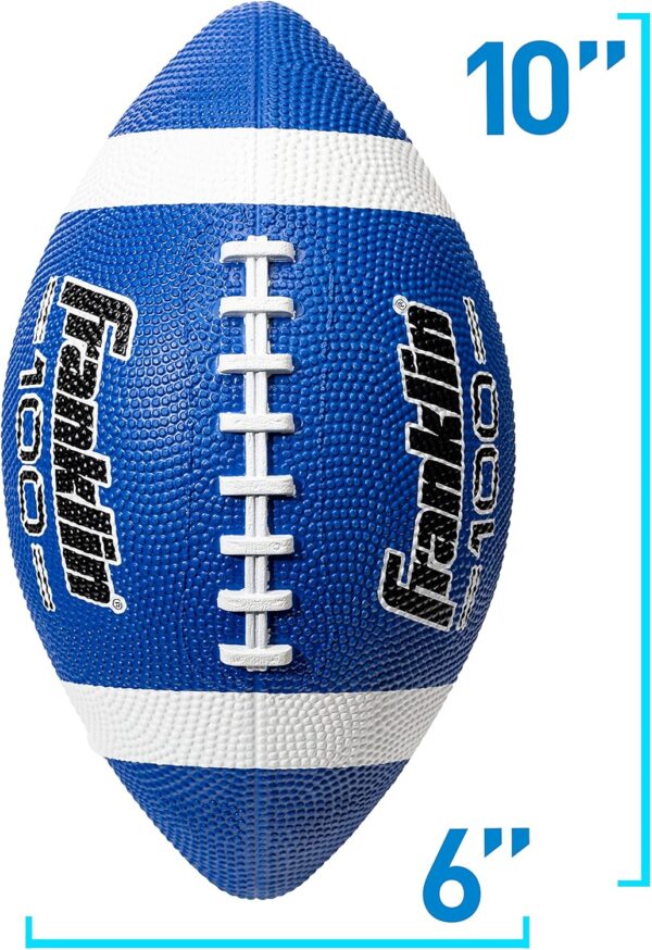 Franklin Sports Kids Junior Football - Grip-Rite 100 Youth J...