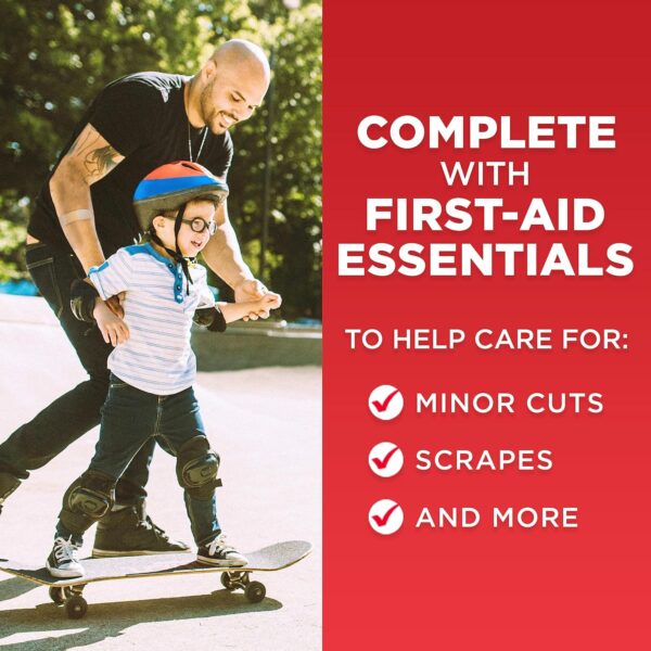 Johnson & Johnson All-Purpose Portable Compact First Aid Kit...