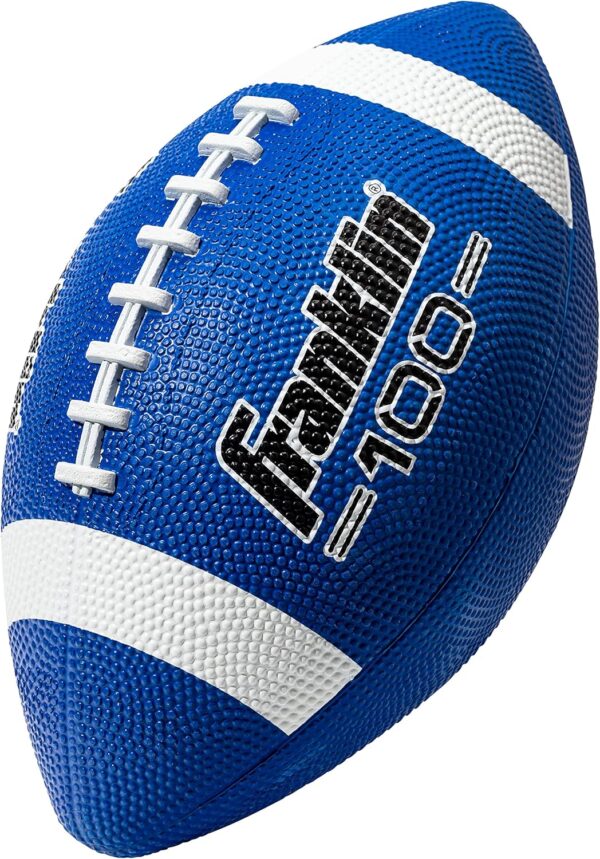 Franklin Sports Kids Junior Football - Grip-Rite 100 Youth J...